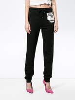 Thumbnail for your product : Moschino question mark print track pants