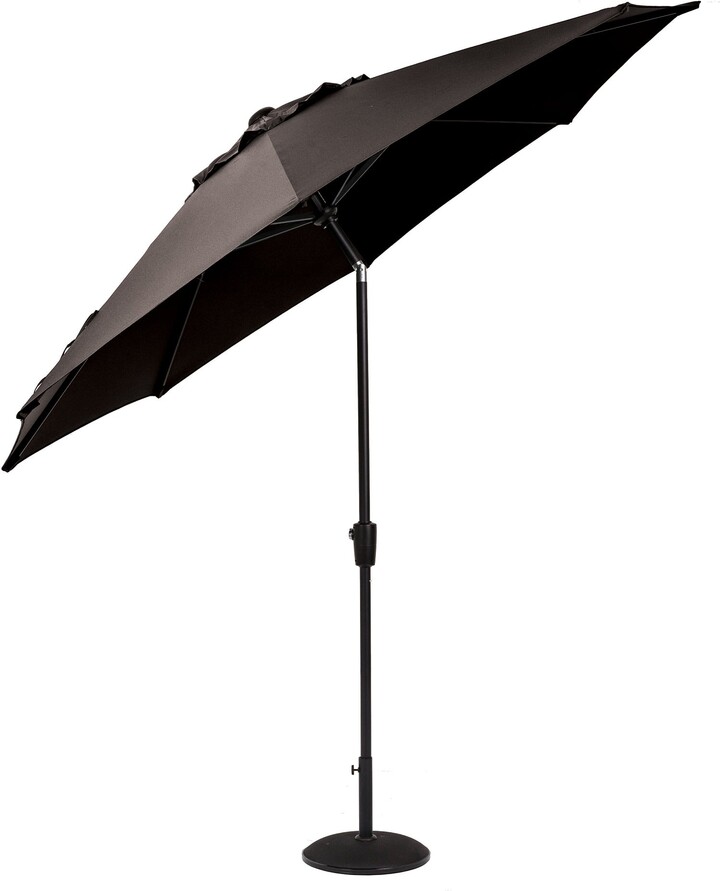 Dunelm 3m Elizabeth Crank and Tilt Carbon Parasol Brown ShopStyle Decor