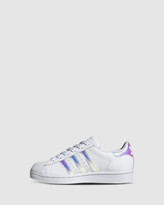 Thumbnail for your product : adidas Girl's White Sneakers - Superstar Foundation Grade School