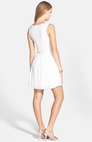 Thumbnail for your product : Frenchi Foil Lace Skater Dress