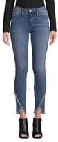 Thumbnail for your product : Frame Le Skinny de Jeanne Asymmetrical Raw Hem Jeans