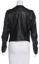 Thumbnail for your product : Joie Leather Zip-Up Jacket
