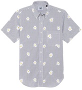 Thumbnail for your product : Mark McNairy New Amsterdam Floral Seersucker Shirt