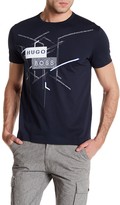 Thumbnail for your product : HUGO BOSS Short Sleeve Front Graphic Print Modern Fit Tee