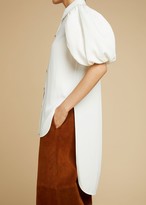 Thumbnail for your product : KHAITE The Roberta Top in Ivory