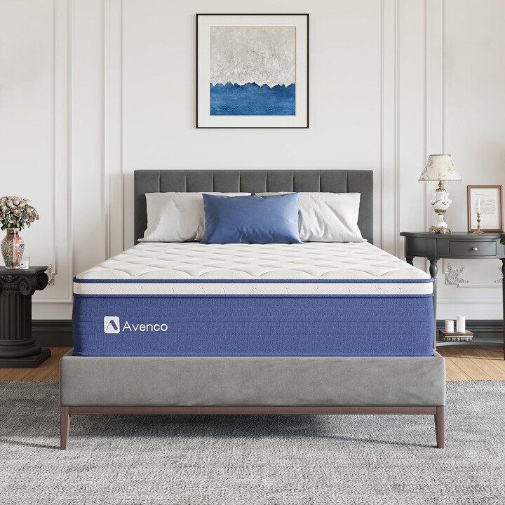 Avenco Airsea 14" Full Size Medium Adult Supportive Hybrid Mattress