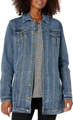 Tribal maxi denim jacket Clearance