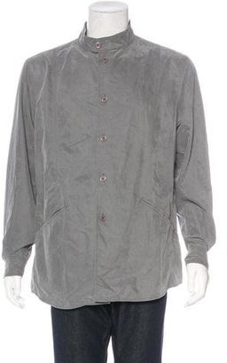 Armani Collezioni Smooth Button-Up Jacket