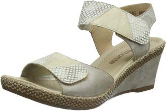 Remonte Dorndorf Women's d0454 Open Toe Sandals Blue Size: 3.5