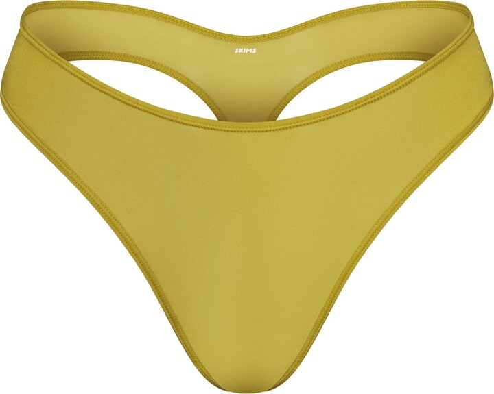 Jelly Sheer Dipped Thong  Chartreuse - ShopStyle Plus Size
