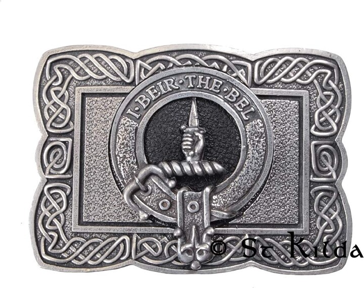 St Kilda Bell Clan Crest Kilt Belt Buckle ShopStyle