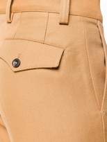 Thumbnail for your product : Pt01 tailored cropped trousers