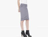 Thumbnail for your product : James Perse High Gauge Jersey Twisted Skirt