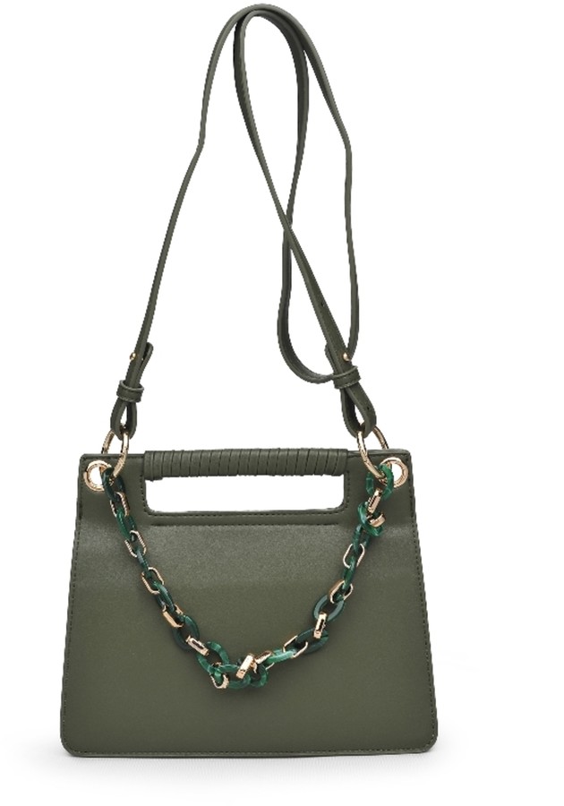 ELOQUII Resin Chain Crossbody Bag ShopStyle