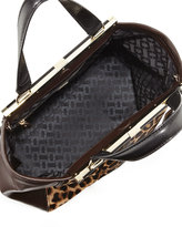 Thumbnail for your product : Diane von Furstenberg 440 Runway Tote Bag, Leopard/Mahogany