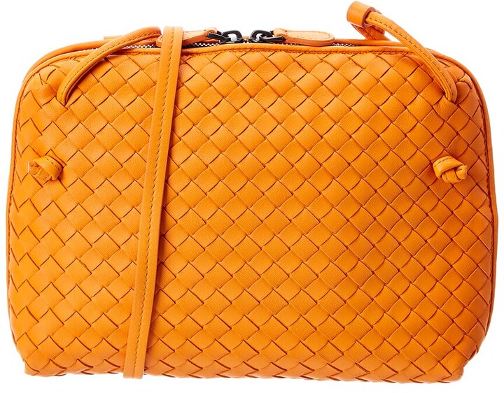 bottega veneta nodini intrecciato nappa leather crossbody