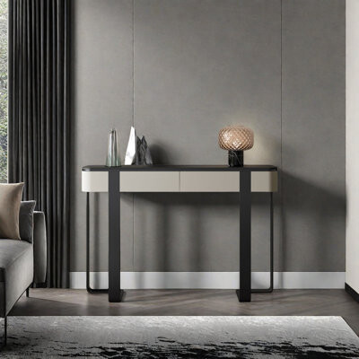 Orren Ellis Modern Luxury Multifunctional Console Table