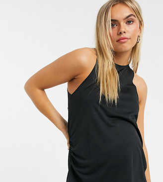 ASOS 4505 Maternity singlet top with cross back detail in recycled polyester