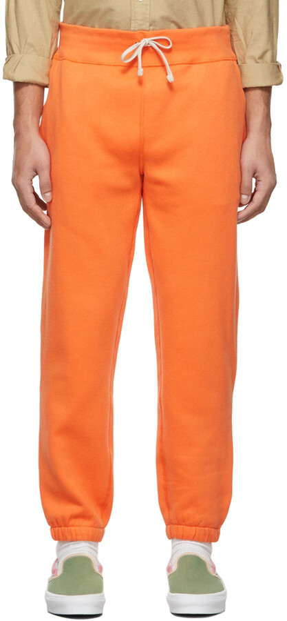 orange sweatpants
