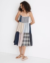 Thumbnail for your product : Madewell x La Réunion Upcycled Patchwork Cami Midi Dress