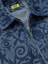 Thumbnail for your product : Iggy Printed Denim Jacket