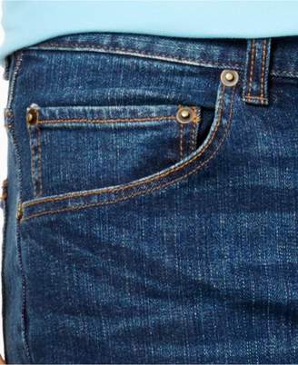 Club Room Men's Straight-Leg Stretch Dark Wash Jeans, Created for Macy's