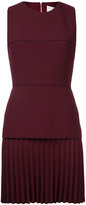 Thumbnail for your product : Dion Lee pleated jersey-crepe mini dress
