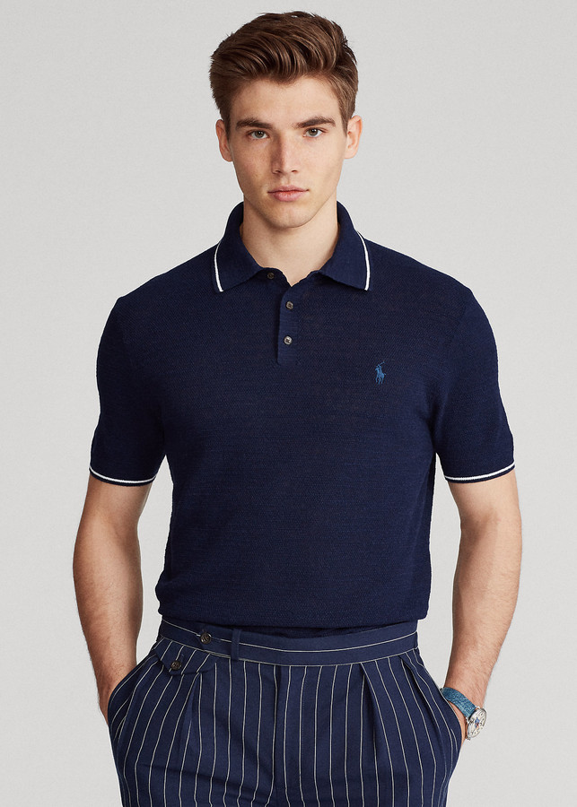 Ralph Lauren PoloCollar Sweater ShopStyle