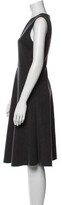 Thumbnail for your product : Joseph Crew Neck Midi Length Dress Grey