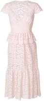 Thumbnail for your product : Temperley London Lunar lace-detail midi dress