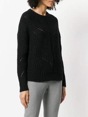 Peserico braid knit sweater