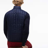 Thumbnail for your product : Lacoste Men's Lightweight Built-in Hood Quilted Down Packable Vest