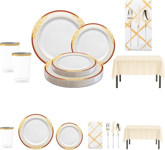 Smarty Had a Party SmartyHadAPartyTheGratefulHeartsPackageDinnerwareSet-60Sets