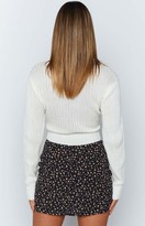 Thumbnail for your product : Beginning Boutique Bodhi Tie Up Top White