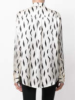 Thumbnail for your product : Joseph wave stripe patterned shirt