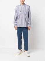 Thumbnail for your product : Closed Striped Organic Cotton Shirt