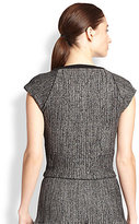 Thumbnail for your product : Rebecca Taylor Stretch Lurex Cropped Top