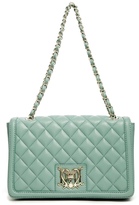 Thumbnail for your product : Love Moschino Quilted Chain Strap Soulder Bag in Light Blue
