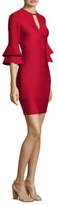 Thumbnail for your product : Shoshanna Tiered Bell-Sleeve Mini Dress