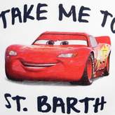 Thumbnail for your product : MC2 Saint Barth Saint BarthBoys White Disney Cars Print Top