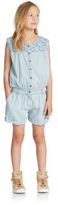 Thumbnail for your product : DKNY Girl's Chambray Romper