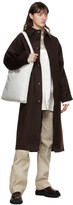 Thumbnail for your product : Kassl Editions Brown Wool Original Below Coat