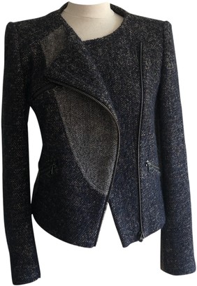 Zadig & Voltaire Grey Wool Jacket for Women