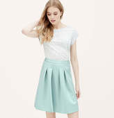 Thumbnail for your product : LOFT Petite Pleated Lady Skirt
