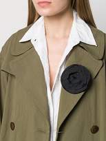 Thumbnail for your product : Ann Demeulemeester medium rose pin