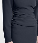 Thumbnail for your product : Magda Butrym Ruched stretch-wool minidress