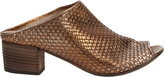 Thumbnail for your product : Marsèll Basketweave Peep-toe Slip-on