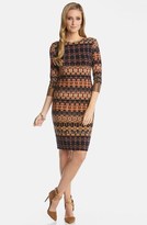 Thumbnail for your product : Karen Kane 'Santa Fe' Sheath Dress