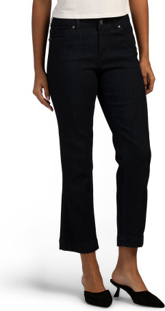 TJMAXX Mid Rise Straight Ankle Jeans For Women, Spandex/Cotton/Polyester
