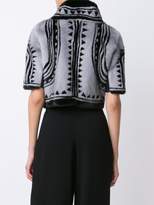 Thumbnail for your product : Yigal Azrouel 'Geo' biker cropped jacket